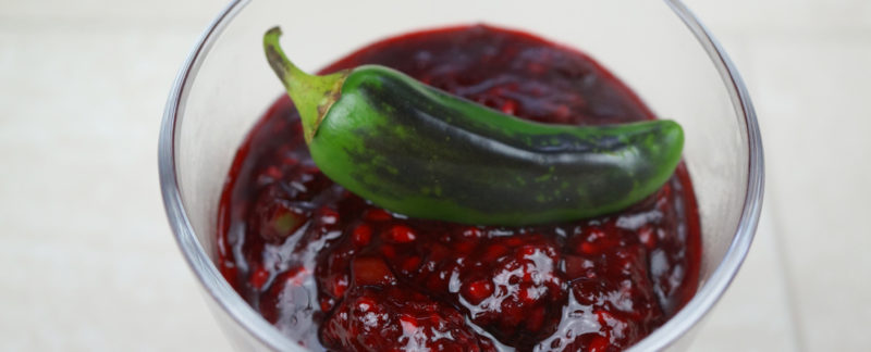 Blackberry Jalapeno Jam