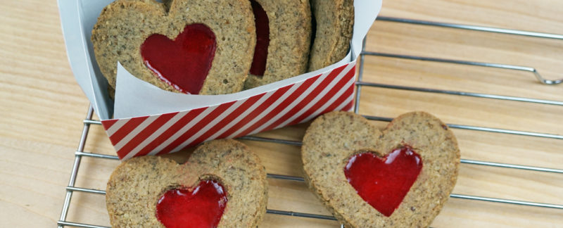 Valentine's Sugar-Free Love Cookies