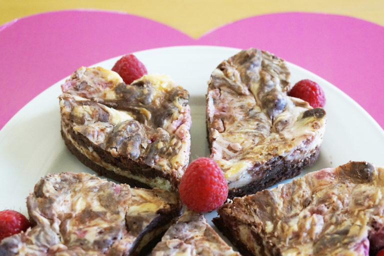 Raspberry Cheesecake Brownies