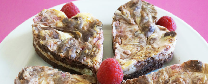 Raspberry Cheesecake Brownies